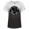 Women's V-Neck Ombre T-Shirt Thumbnail